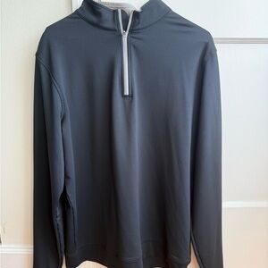 Peter Millar Perth Quarter-Zip – Black | Performance Luxury Layer